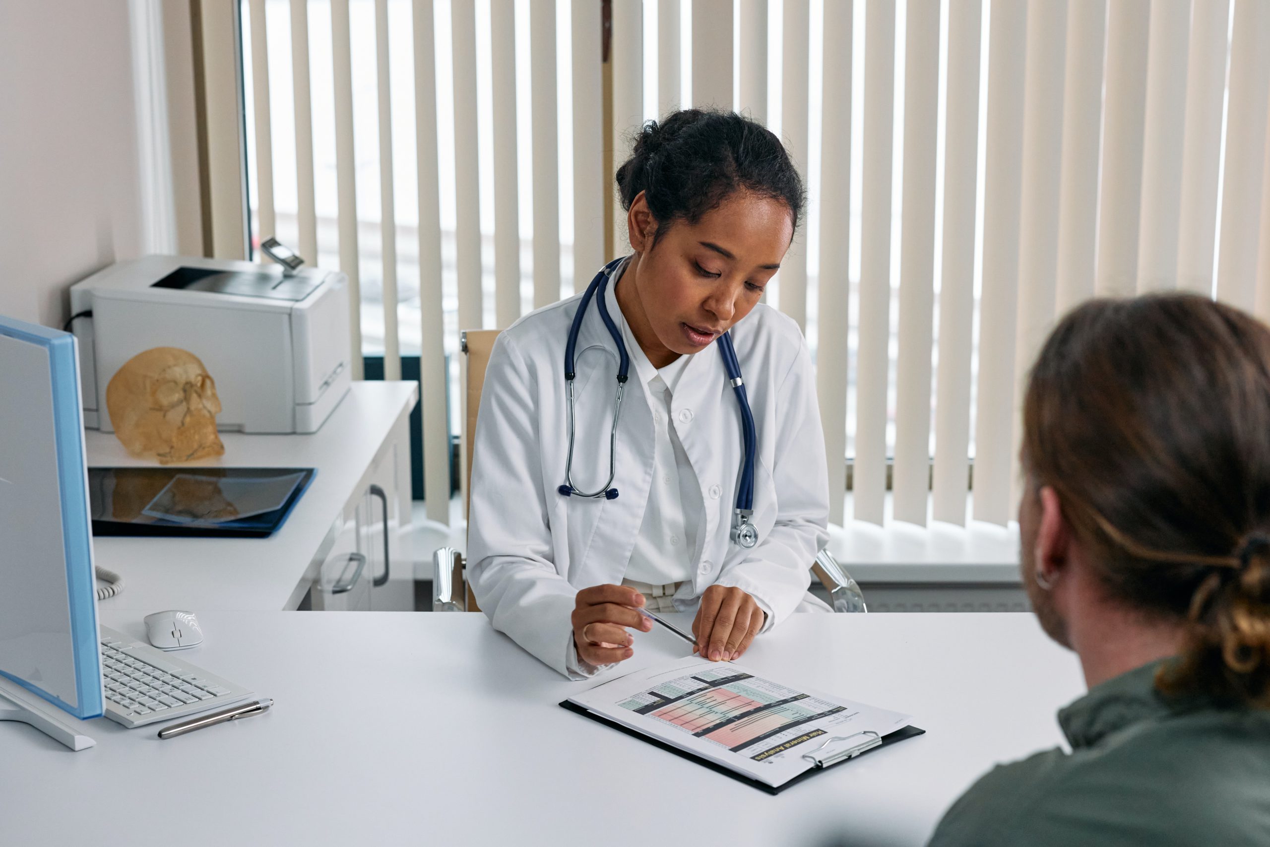 conversation between doctor and patient